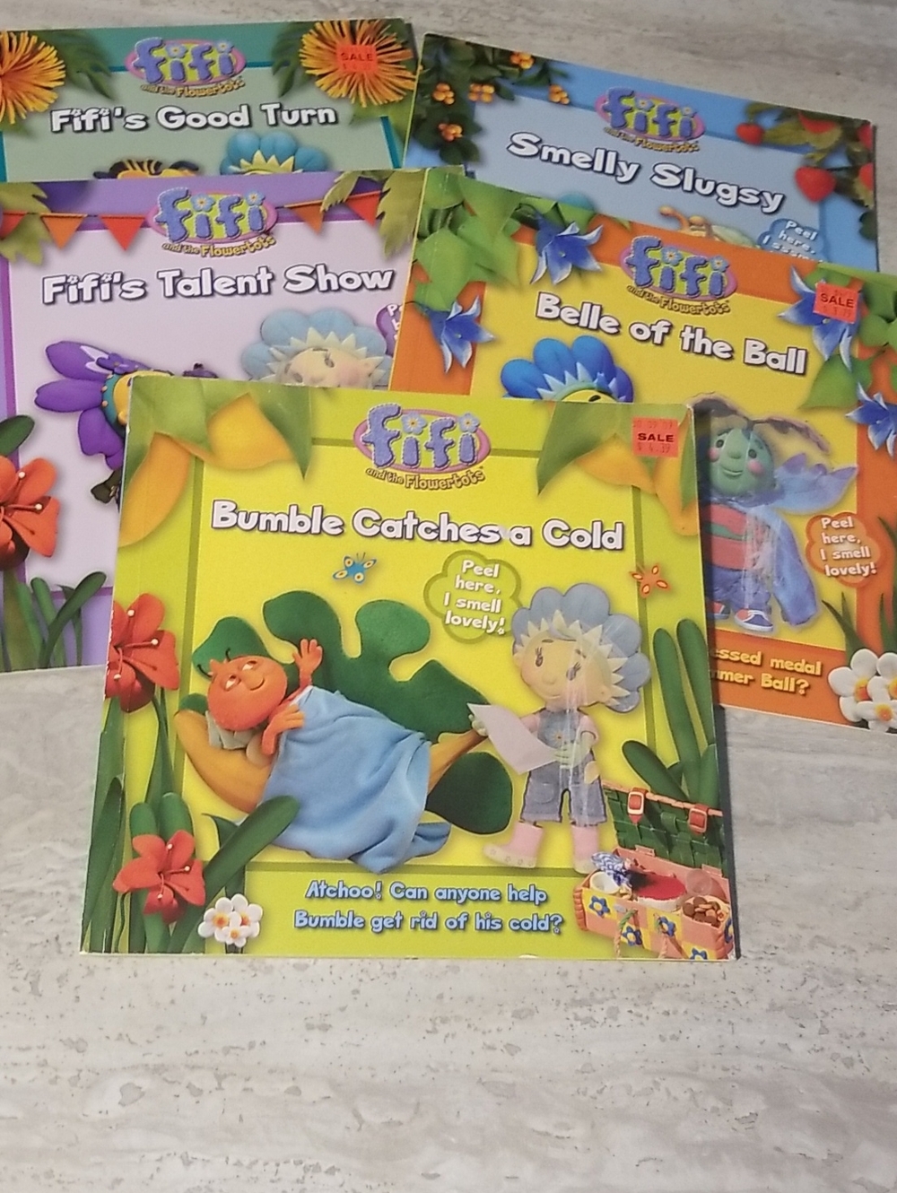 Fifi and the Flowerpots Softcover book Lot
